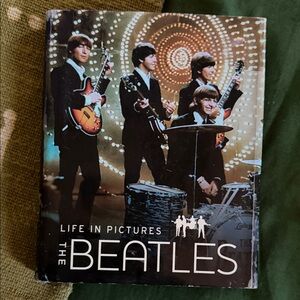 The Beatles "Life in Pictures" Hardcover Book - Black & Brown Cover
